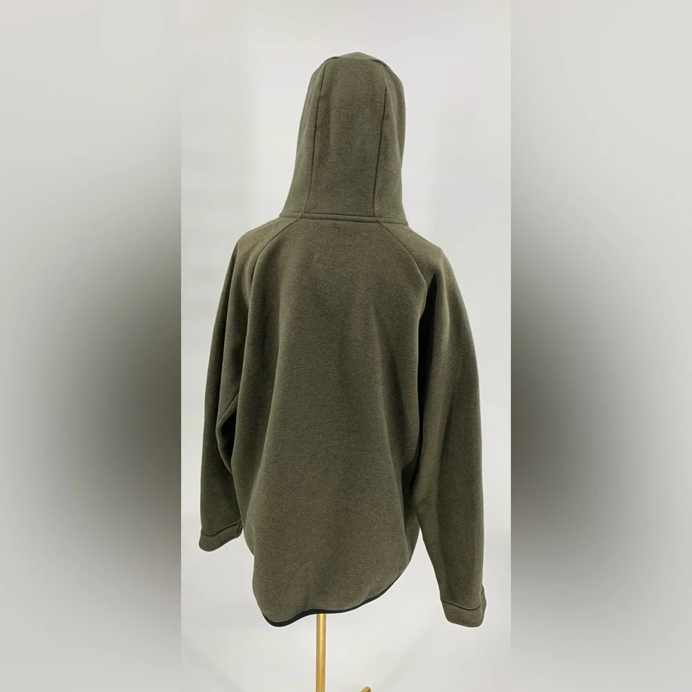 NIKE SPORTSWEAR Tech Fleece Windrunner Hoodie, Medium Olive - Sz XL - Picture 5 of 16